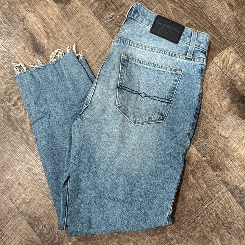 Lucky Brand Light Blue Womens Straight Jeans